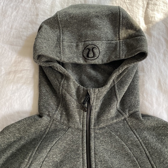 Grey Lululemon zip up - Picture 2 of 2